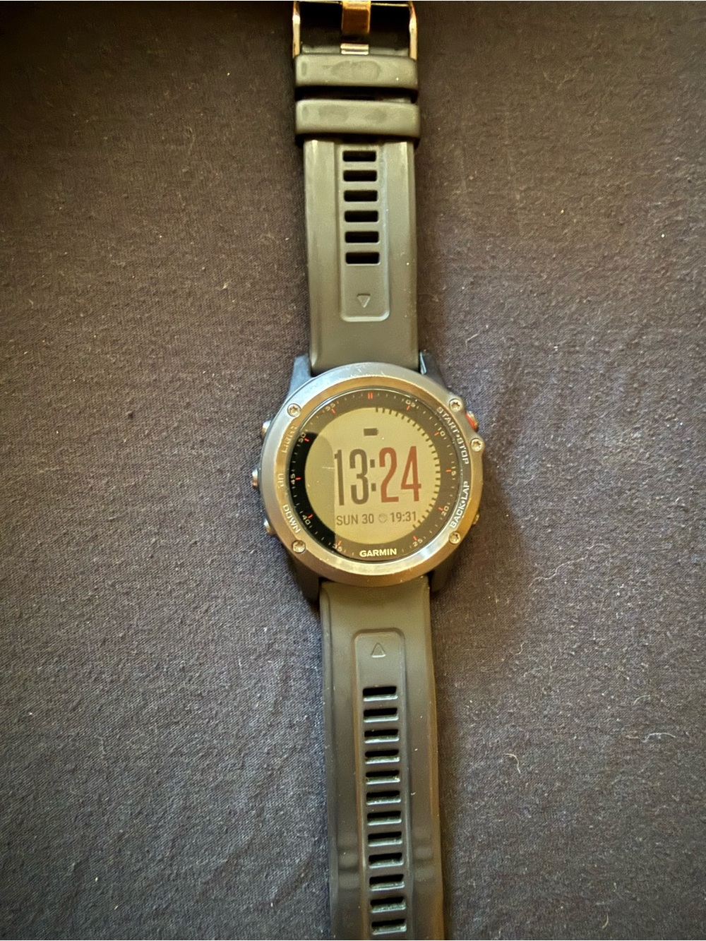 GARMIN FENIX 3  EXTRA STRAPS AND CHARGER- Olive Green Strap